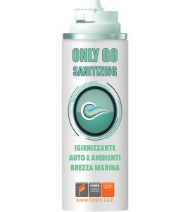 IGIENIZZANTE E DEODORANTE SPRAY PER AMBIENTI E SUPERFICI ONLY GO Brezza Marina - 200 ml