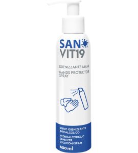 IGIENIZZANTE IDROALCOLICO SPRAY SANVIT19 400 ml