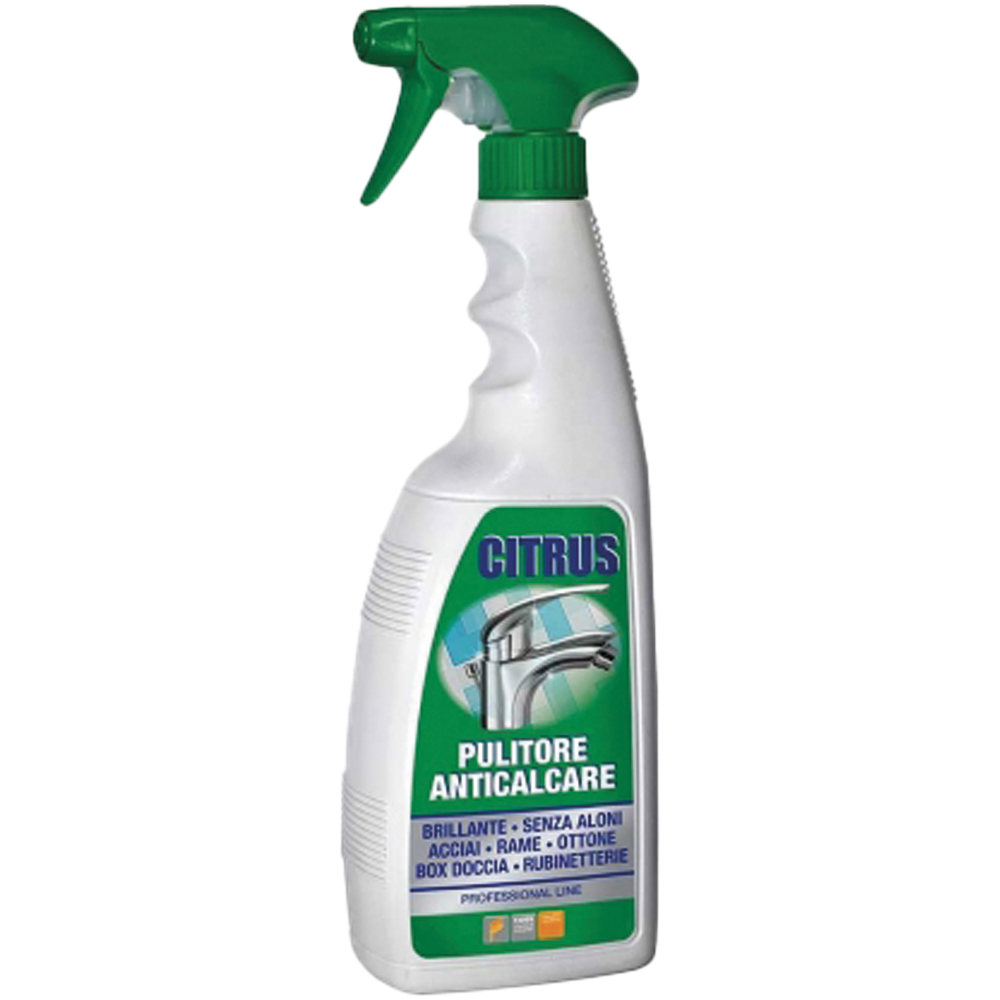 - PULITORE ANTICALCARE "CITRUS" CON NEBULIZZATORE 750 ml