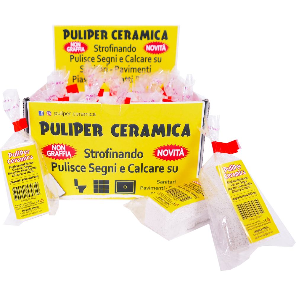 - PULIPER CERAMICA 25 pz - 32 gr.
