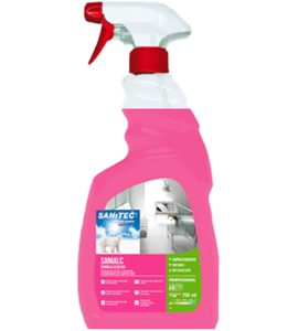DETERGENTE A BASE ALCOLICA SANIALC SPRAY 750 ml
