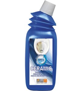PULITORE DISINCROSTANTE PER CERAMICHE E RUBINETTERIA   750 ml - Gel