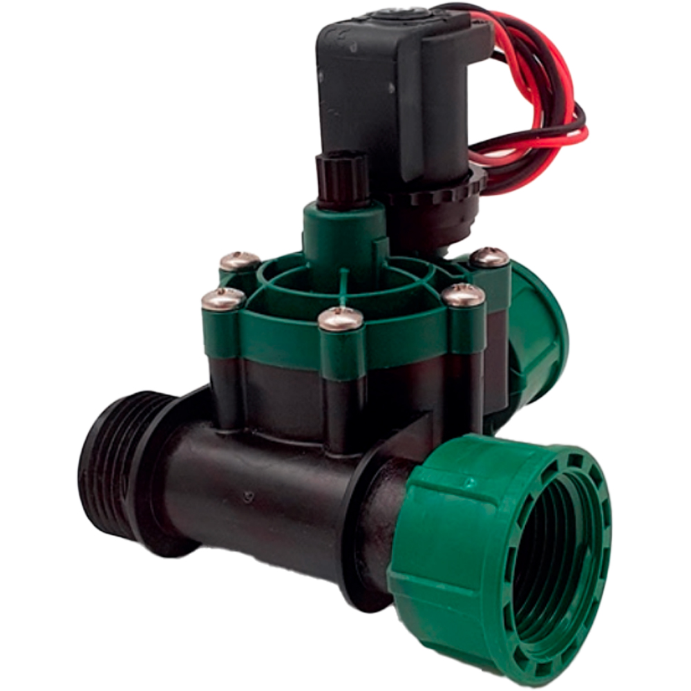 - ELETTROVALVOLA PASSANTE "VTN" CON COLLETTORE INTEGRATO 1"ghiera Fx1"Mx1"ghiera F