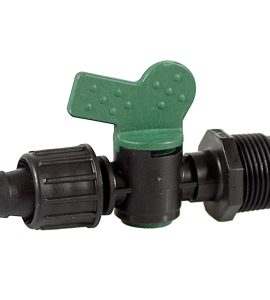 VALVOLA A CILINDRO FILETTO MASCHIO/TAPE Ø16 x 3/4" M