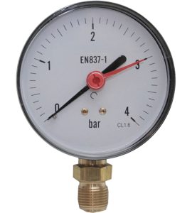 MANOMETRO Ø 50 LATERALE 0÷25 bar