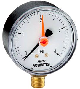 MANOMETRO Ø 63 LATERALE 0 - 25 bar/psi G 1/4"