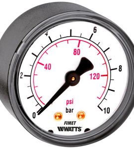 MANOMETRO Ø 63 POSTERIORE 0 - 25 bar/psi G 1/4"