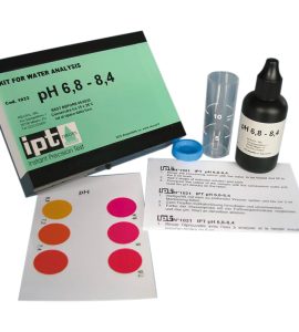 KIT ANALISI PER LA MISURA DEL PH DELL'ACQUA -