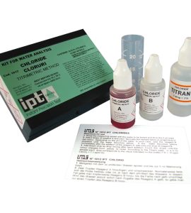 KIT ANALISI PER LA MISURA DEI CLORURI NELL'ACQUA -
