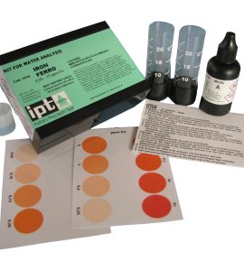 KIT ANALISI PER LA MISURA DEL FERRO DISCIOLTO NELL'ACQUA -