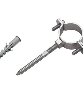 COLLARE FERMATUBO ZINCATO PER TUBI IN ACCIAIO 4"