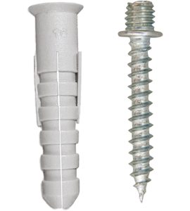 TASSELLO DI FISSAGGIO PER COLLARE LEGGERO M6x30  - Tassello 8x40