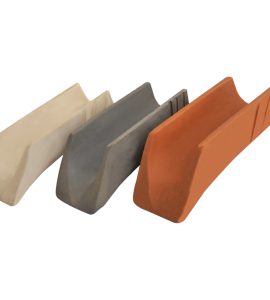 GOCCIOLATOIO APERTO IN MARMORES Rosso - 27x8 cm