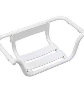 SEDILE VASCA PER ANZIANI E DISABILI IN ACCIAIO INOX Bianco - 70cm