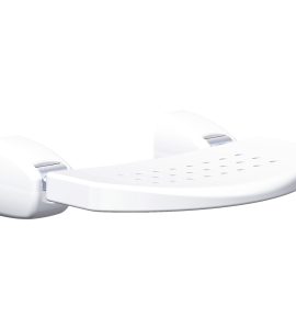 SEDILE DOCCIA A MURO RIBALTABILE "FACILE" ANTISCIVOLO Bianco - P.30