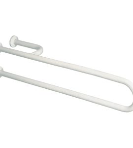 BARRA DI SOSTEGNO CON RINFORZO BIANCA 85 cm Sx