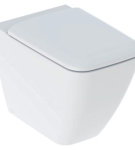 VASO FILO PARETE RIMFREE "ICON SQUARE" CON SEDILE Chiusura rallentata