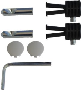 ATTACCO RAPIDO PER VASI E BIDET SOSPESI 'Q 3' -