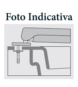 KIT CERNIERE PER SEDILE "MONTEBIANCO" Chiusura normale