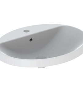 LAVABO A INCASSO SOPRAPIANO CPR ELLISSE 60x48 cm