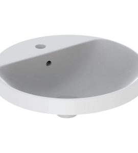 LAVABO A INCASSO SOPRAPIANO CPR ROTONDO Ø48 cm