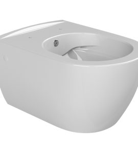 VASO-BIDET SOSPESO "SERIE ONE" RIMFREE Bianco