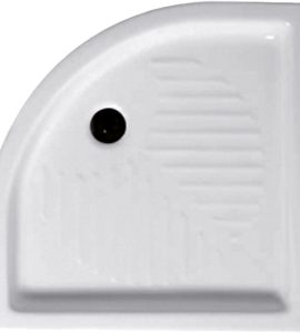 PIATTO DOCCIA SEMICIRCOLARE H.10 90 x 90 cm