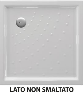 PIATTO DOCCIA QUADRATO "ABACO" H.6 90 x 90 cm