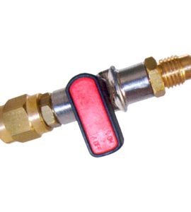RUBINETTO PER BOMBOLA GAS DA 1 KG 5/16" x R410