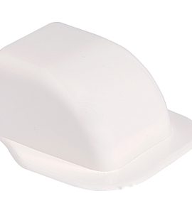 CURVA A MURO PER CANALINA CONDIZIONAMENTO "EURO PLUS" 95x60 mm