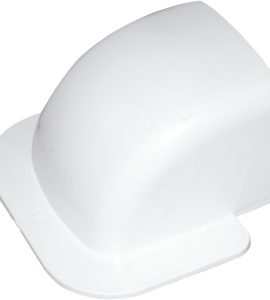 CURVA A MURO PER CANALINA 80 x 60 mm