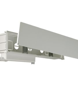 VASCHETTA DA INCASSO CON SIFONE PER RACCOLTA CONDENSA L.450 x H.100 x P.65 mm