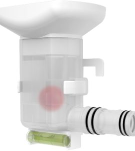 SIFONE MECCANICO A SECCO CON CONVOGLIATORE AD IMBUTO Ispezionabile