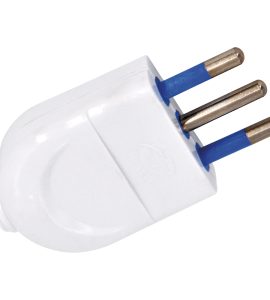 SPINA ELETTRICA 16A BIANCA CARDINALE PROFESSIONAL 2P+T