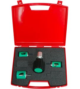 KIT SBAVATORE-CALIBRATORE MULTISTRATO A CRICCHETTO 16x2 - 20x2 - 26x3
