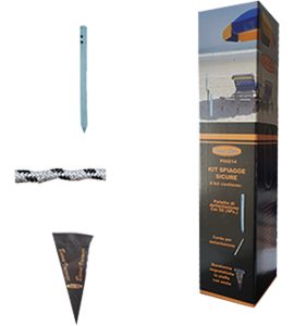 KIT DELIMITATORE PER SPIAGGIE -