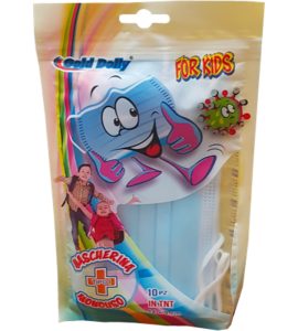 MASCHERINA CHIRURGICA PER BAMBINI "TIPO I" APPENDIBILE Tnt - monouso