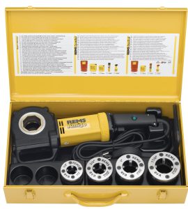 FILIERA ELETTRICA PORTATILE MODELLO "AMIGO" 1200 W  1/2"-1"1/4