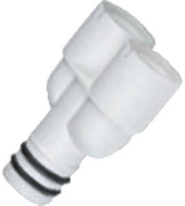 RACCORDO A 3 VIE PER TUBO RINFORZATO Ø17 - Ø20