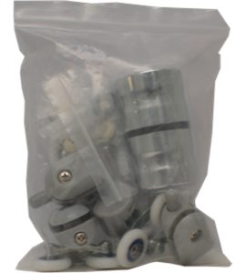 KIT DI MONTAGGIO PER BOX SEMICIRCOLARE FAST COD. 00440 4+4