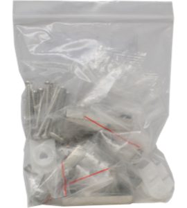 KIT DI MONTAGGIO PER PORTA DOCCIA A BATTENTE "FAST 2.0" -