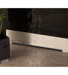 SIFONE DOCCIA A PARETE CON PIASTRA 35 cm - Scarico Ø50