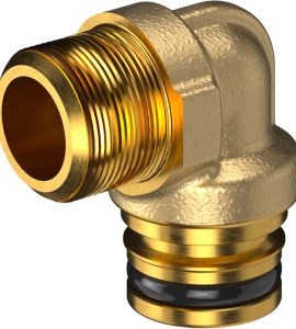 RACCORDO A GOMITO FILETTATO MASCHIO FASTEC F13 M - 1/2"M