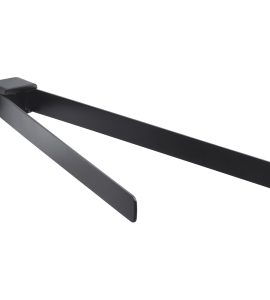 PORTASALVIETTE A SNODO "PIRENEI" Nero Opaco - 35 cm