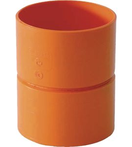 MANICOTTO SALDATO IN PVC ARANCIO Ø200 mm