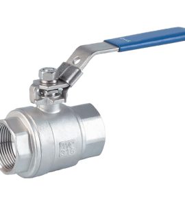 VALVOLA A SFERA FEMMINA/FEMMINA IN ACCIAIO INOX LUCCHETTABILE 1"