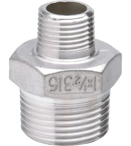 NIPLES RIDOTTO IN ACCIAIO INOX 1"F x 3/4"F
