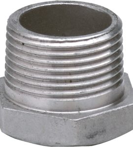 TAPPO MASCHIO ESAGONALE IN ACCIAIO INOX 1"