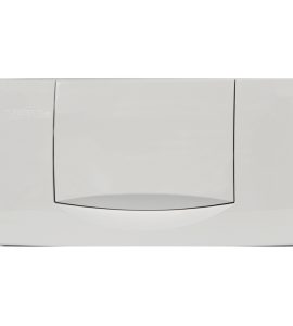 PLACCA DI COMANDO MONOTASTO "200F" Cromata Lucida