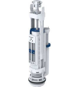 BATTERIA DI SCARICO PER CASSETTE IN CERAMICA TIPO 290 Doppio Scarico